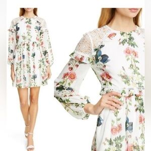 Ted Baker Maryam Oracle Layered Ruffle Dress new